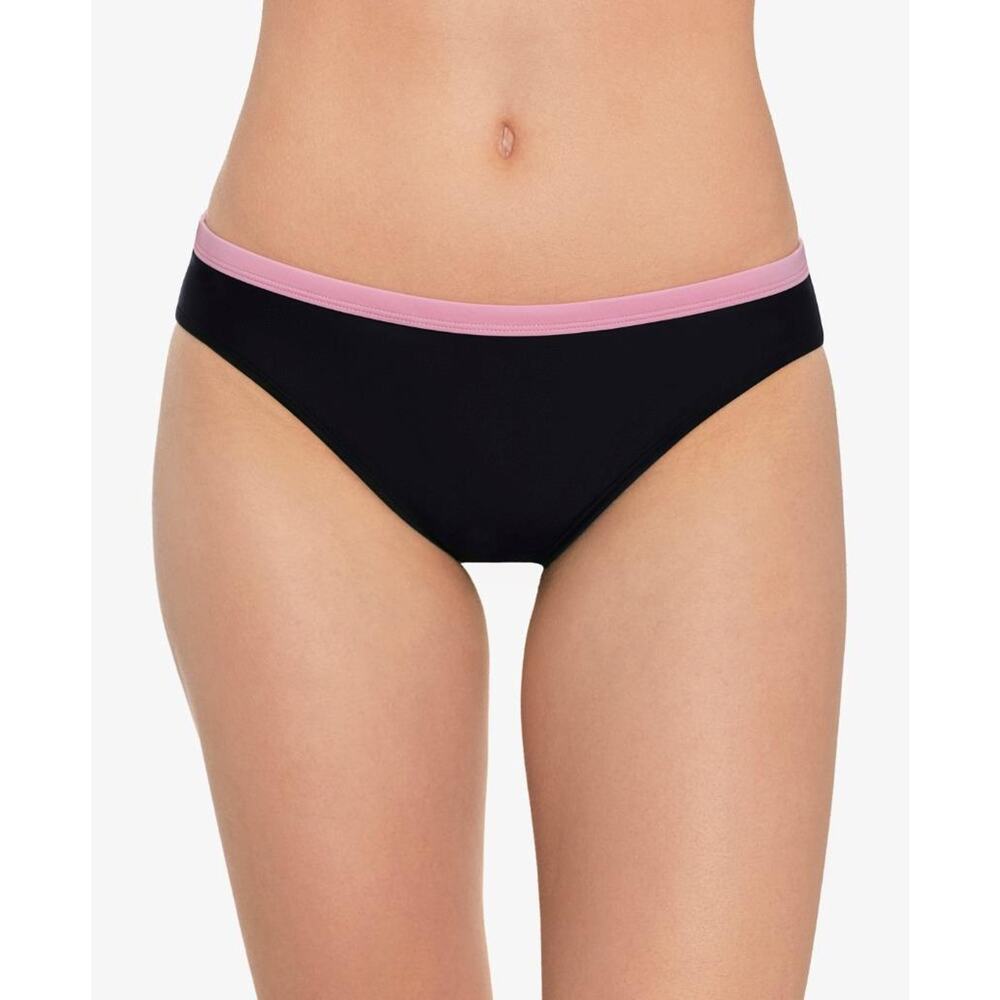 Salt + Cove Junior Color Block Black Binding Hipster Bikini Bottoms Size XL